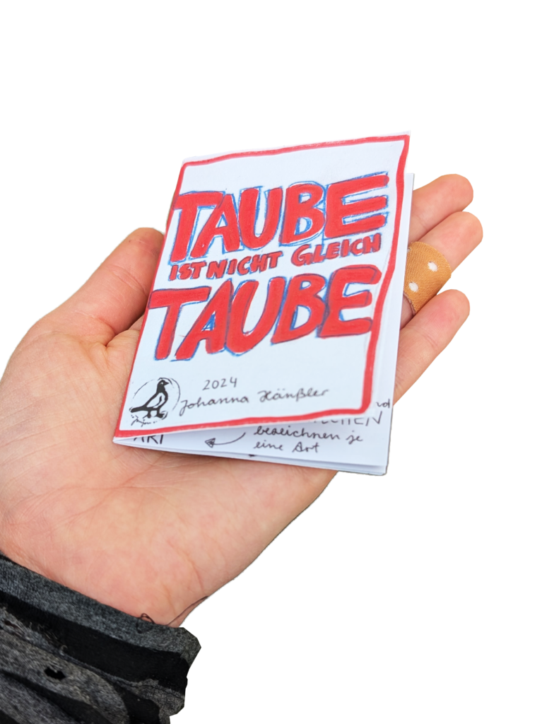 Taube ist nicht gleich Taube