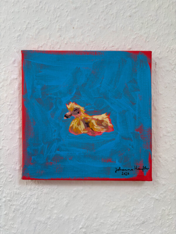 Klitzekleines Taubenküken (Original)